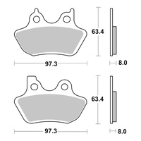 Brembo Brake Pad Sintered Front