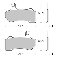 Brembo Brake Pad Sintered Front