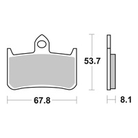 Brembo Brake Pad Sintered Xtra
