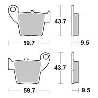 Brembo Brake Pad Sintered Enduro