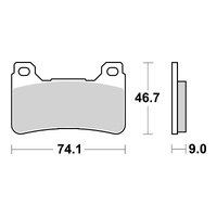Brembo Brake Pad Sintered Xtra