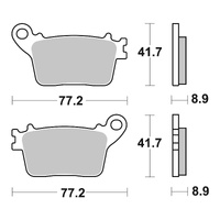 Brembo Brake Pad Sintered Rear
