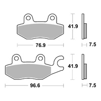 Brembo Brake Pad Sintered Front