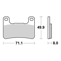 Brembo Brake Pad Sintered Front