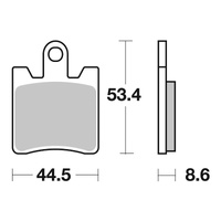 Brembo Brake Pad Sintered Front