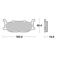 Brembo Brake Pad Sintered Front