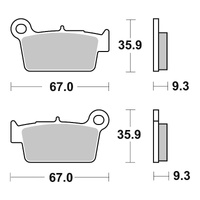 Brembo Brake Pad Offroad Race