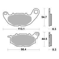 Brembo Brake Pad Sintered Xtra