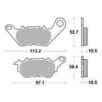 Brembo Brake Pad Carbon Ceramic