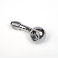 WHITES BRAKE - 10mm BANJO - 30Deg - CHR STEEL