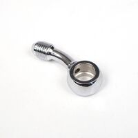 WHITES BRAKE - 10mm BANJO - 30Deg@90 - CHR STEEL