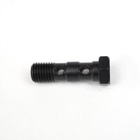 WHITES BRAKE - 10mm DOUBLE BANJO BOLT - BLK 10x1.25