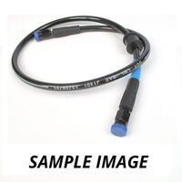 WHITES PREMADE BRAKE LINE 500mm - DARK SMO STEEL