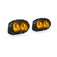 Denali DL2 Driving Light Pods with DataDim Technology  Amber (Pair)