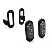 Denali T3 Front Switchback LED Turn Signal Pods with Fender Mount