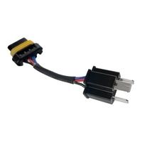 Denali 4-Pin Female Delphi to Male H4 Adapter  Universal H4 Headlight