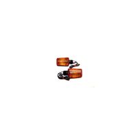 WHITES FLASHER UNI RUBBER LONG MOUNT CARBON PAIR