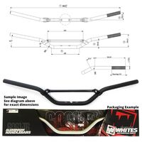 WHITES HANDLEBAR 7/8 (22.2MM) AL6061 BLK KX/KXF/RMZ