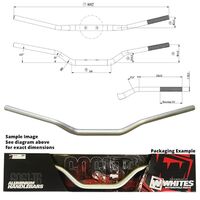 WHITES HANDLEBAR TAPER AL6061 SIL KX/KXF/RMZ 1"1/8 (28.6mm)