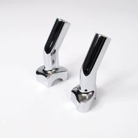 WHITES PULL BACK SOFTAIL RISERS 4" 12-625