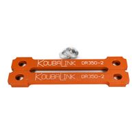 KOUBALINK 44mm LOWERING LINK DR350-2 - ORANGE