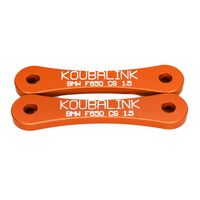 KOUBALINK 38mm LOWERING LINK F650CS-1.5 - ORANGE