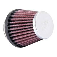 K&N UNI CHROME FILTER KRC-1070 - INDENT