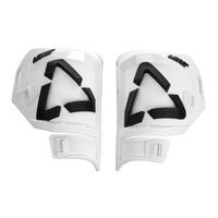 Leatt 5.5 Boot Shin Plate Kit - White / Black  Pair (US7-9)7 / 9