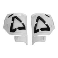 Leatt 5.5 Boot Shin Plate Kit - White / Black  Pair (US10/11)10 / 11
