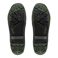 Leatt 4.5/5.5 Enduro Sole [Pair] - Black / Cactus (US8-9)8 / 9