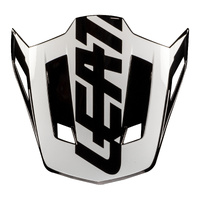 Leatt 9.5 Visor - Carbon / White