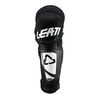 Leatt 3DF Hybrid EXT Knee & Shin Guard - White / Black (L/XL)L / XL