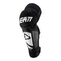 Leatt 3DF Hybrid EXT Knee & Shin Guard - White / Black (2XL)2XL