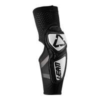 Leatt Contour Junior Elbow Guard - White / BlackYOUTH