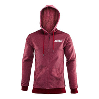 Leatt Premium Zip Hoodie - Ruby (L)L
