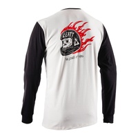 Leatt Core Long Shirt - Cream White (2XL/US46/EU56)2XL