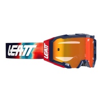 Leatt Velocity 5.5 Iriz Goggle  Blue/Red  Red Lens (28% VLT)