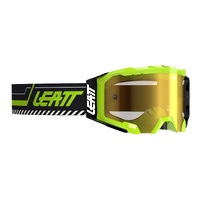 Leatt Velocity 5.5 Iriz Goggle  Neon Yellow  Bronze Lens (68% VLT)
