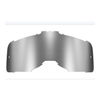 LS2 AURA GOGGLE SILVER IRIDIUM LENS