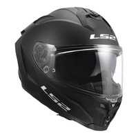 LS2 FF817 Challenger II Solid Helmet  Matte Black (S)S