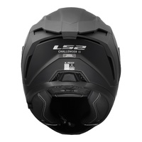 LS2 FF817 Challenger II Solid Helmet  Matte Black (M)M
