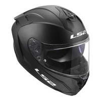 LS2 FF817 Challenger II Solid Helmet  Matte Black (XL)XL
