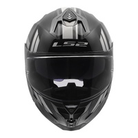 LS2 FF817 Challenger II Nitro Helmet  Black / Grey (XL)XL