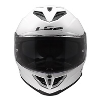 LS2 FF818 Storm III Solid Helmet - Gloss White (L)L