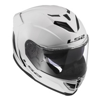 LS2 FF818 Storm III Solid Helmet - Gloss White (2XL)2XL