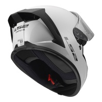 LS2 FF820 Rapid III Solid Helmet  Gloss White (S)S