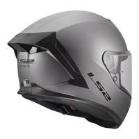 LS2 FF820 Rapid III Solid Helmet  Matte Titanium (M)M