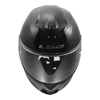 LS2 FF820 Rapid III Solid Helmet  Gloss Black (M)M