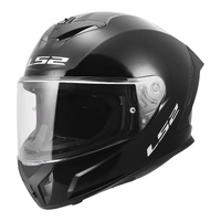 LS2 FF820 Rapid III Solid Helmet  Gloss Black (3XL)3XL
