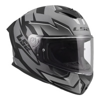 LS2 FF820 Rapid III Xtrem Helmet  Black / Grey (M)M